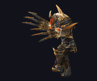 MU Online Scorched Assassin monster rotating 3D view