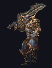 MU Online Scorched Warrior monster rotating 3D view