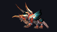 MU Online Splinter Wolf monster rotating 3D view