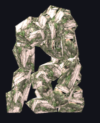 MU Online Stone Golem monster rotating 3D view