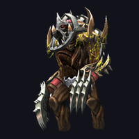 MU Online Swamp Ent monster rotating 3D view