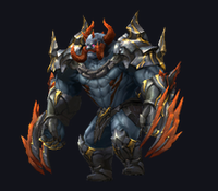 MU Online Temple Ogre monster rotating 3D view