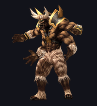 MU Online Twisted Gollock monster rotating 3D view
