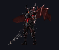 MU Online Underground Dreadfear monster rotating 3D view