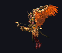 MU Online Uruk Devil Fairy monster rotating 3D view