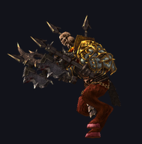 MU Online Uruk Elemental Knight monster rotating 3D view