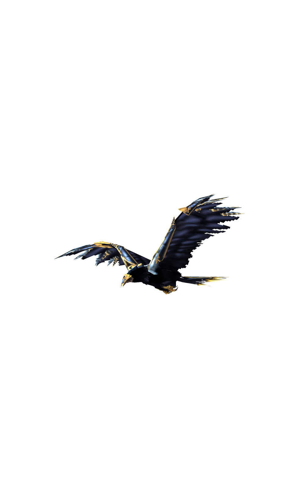 MU Online Dark Raven pet 3D render