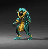 Elf summoned creature MU Online original