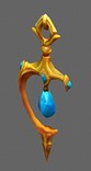 Ancestor's Earring right blue MU Online