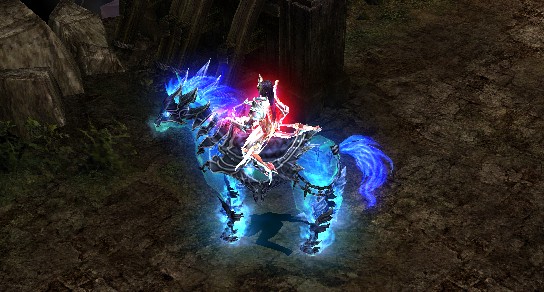 Ghost Horse Guardian MU Online