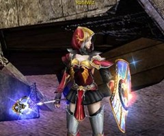 Rune Wizard casting MU Online