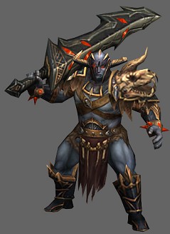 Scorched Warrior monster MU Online