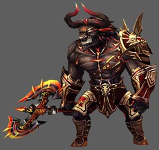 Crimson Minos monster MU Online