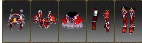 Alchemist Red Spirit armor MU Online