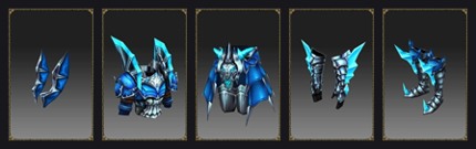 Blue Eye Crusader armor MU Online