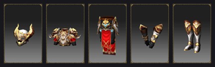 Holy Angel Crusader armor MU Online