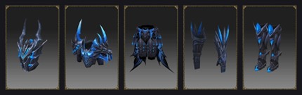 Lightning Crusader armor MU Online
