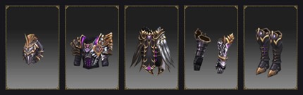 Silver Heart Crusader armor MU Online
