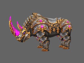 Guardian Rhino rare MU Online