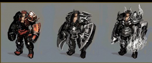 Rage Fighter concept art MU Online Season 6