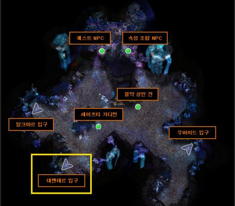 Debenter map MU Online Season 8