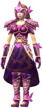 MU Online Alchemist's Holy Spirit set worn by an Alchemist
