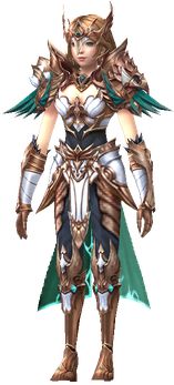 MU Online Brilliant Alchemist set worn by an Alchemist