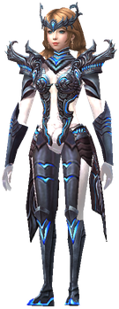 MU Online Dark Angel Alchemist set worn by an Alchemist