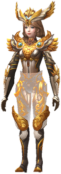 MU Online Holy Angel Alchemist set worn by an Alchemist