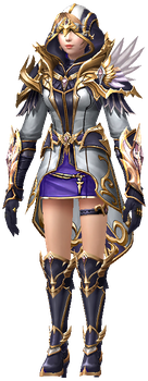 MU Online Imperial Alchemist set worn by an Alchemist