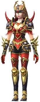 MU Online Soul Alchemist set worn by an Alchemist