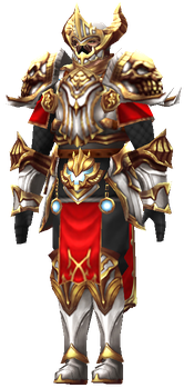 MU Online Holy Angel Crusader set worn by a Crusader