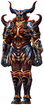 MU Online Soul Crusader set worn by a Crusader