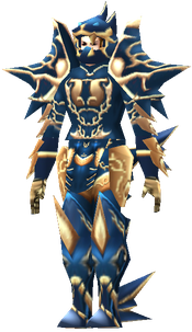 MU Online Bragi Dark Phoenix Set worn