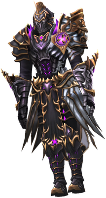 MU Online Silverheart Dark Knight set