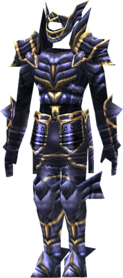MU Online Broy Adamantine Set worn
