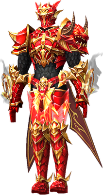 MU Online Apocalypse Lord set worn by a Dark Lord