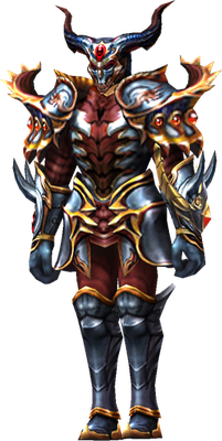 MU Online Awakening Soul Lord set worn by a Dark Lord