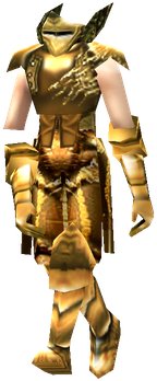 MU Online Mist Bronze Set worn by a Dark Lord