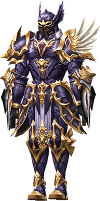 MU Online Imperial Lord set worn by a Dark Lord