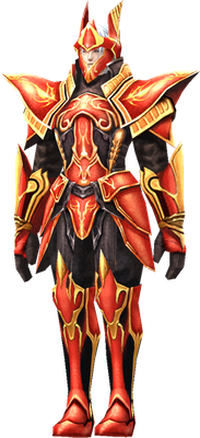 MU Online Royal set worn by a Dark Lord