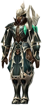 MU Online Eclipse set worn by a Dark Wizard