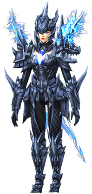 MU Online Lightning Elf set