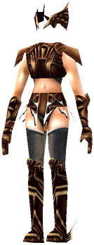 MU Online Ceto Vine Set worn by a Fairy Elf