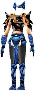 MU Online Elvian Wind Set worn by a Fairy Elf