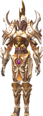 MU Online Constant set worn by a Grow Lancer