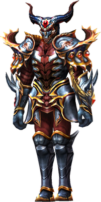 MU Online Soul Gun Crusher set worn on the character