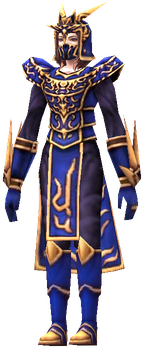 MU Online Selene Mage Legendary Set worn by a Lemuria Mage