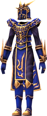 MU Online Mage Legendary set worn by a Lemuria Mage