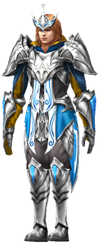 MU Online lucky Glimmer set worn by a White Wizard